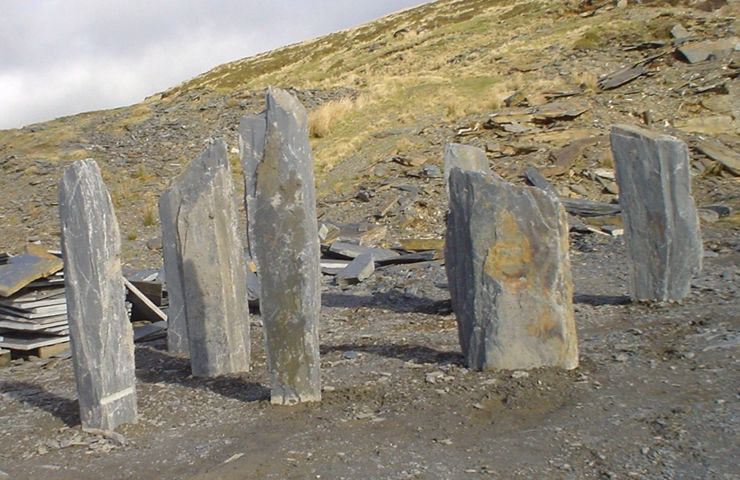 Braich Ddu Quarry North Wales Slate